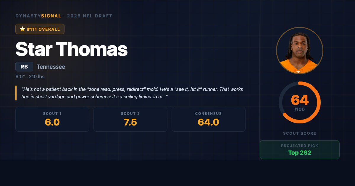 star-thomas player card